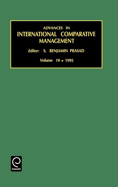 Book cover image for Advances in International Comparative Management ISBN: 9781559389167